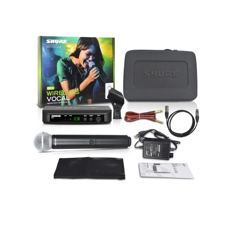 Shure BLX24 Wireless System Mi - Shure Mic Mv7 review and price